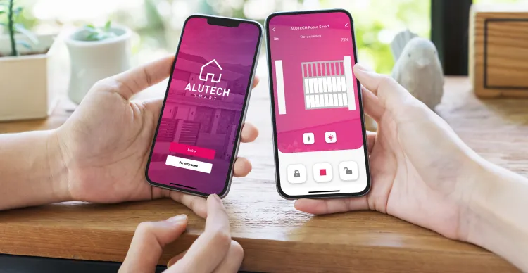 Умный привод для откатных ворот ALUTECH Roteo RTO-1000MKIT-Sm + модуль Wi-fi